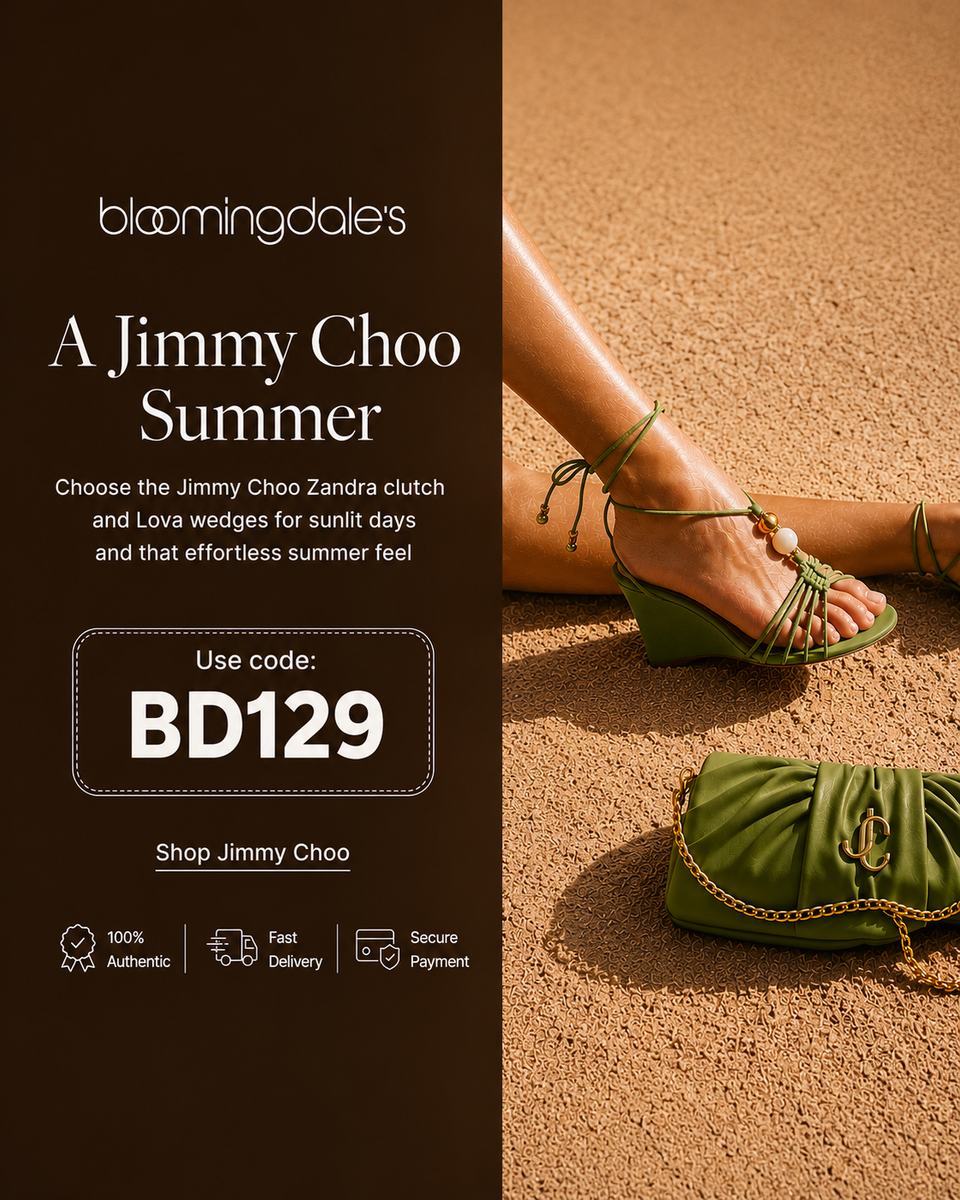 Bloomingdale's Deal | 20% OFF Jimmy Choo accessories |Code: BD129