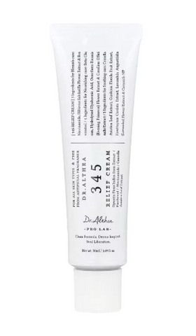 Dr. Althea skincare cream tube on a white background - Dr. Althea, 345 Relief Cream , 1.69 fl oz (50 ml)