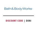 Bath & Body Works discount code : dxni DXNI on a white background - shylee shop
