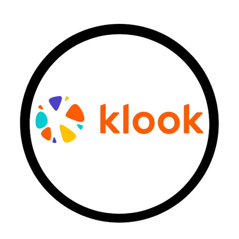 promotional photo include Klook logo on white background - 50% Off promo-code-