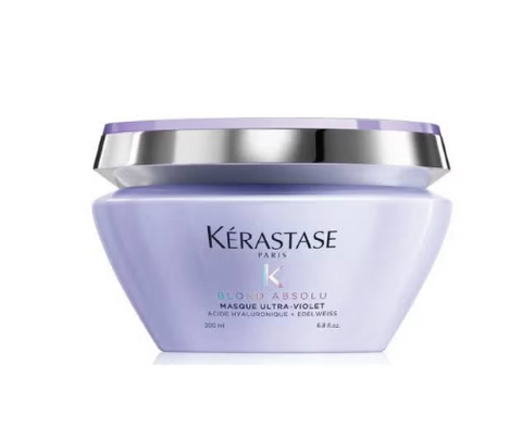 Kérastase hair mask jar on a white background