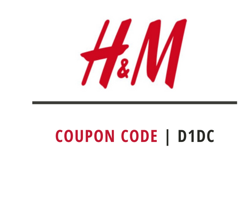 H&M Promo Code :5% OFF Sitewide| Use Code: D1DC | shylee shop